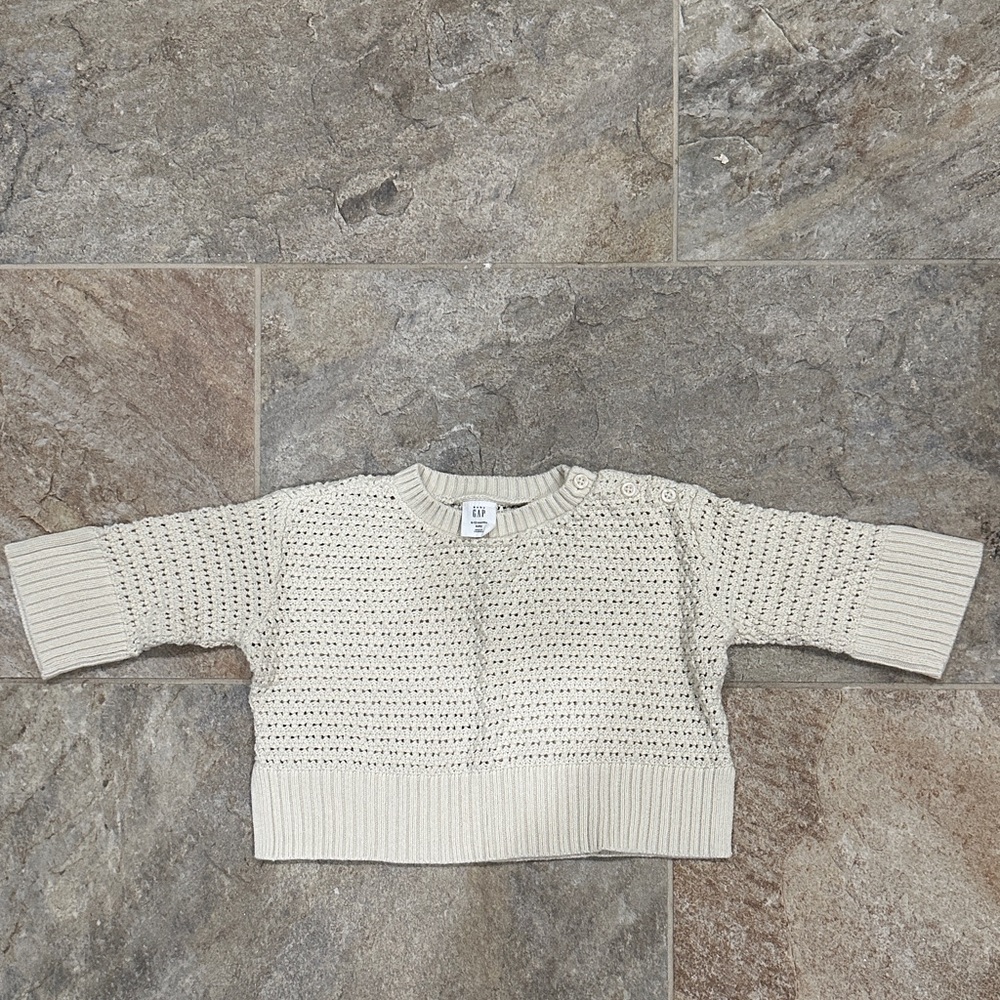GAP Cream Knit Sweater for Baby